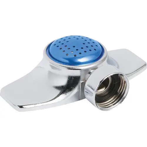 Metal 30 Ft. Dia. Spot Stationary Sprinkler, Metallic & Blue Metal 30 Ft. Dia. Spot Stationary Sprinkler, Metallic & Blue