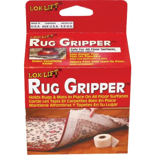 Rug Gripper 4 In. x 25 Ft. Nonslip Rug Gripper Tape Rug Gripper 4 In. x 25 Ft. Nonslip Rug Gripper Tape