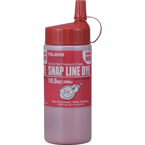 10-1/2 Oz. Red Snap-Line Dye Chalk Line Chalk 10-1/2 Oz. Red Snap-Line Dye Chalk Line Chalk