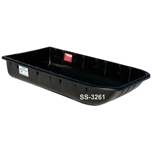 32 in. x 61 in Black Poly Sport Snow Sled 32 in. x 61 in Black Poly Sport Snow Sled