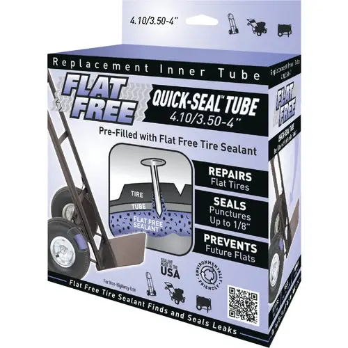 Sealant Filled 4 In. Hand Truck Tire Inner Tube Sealant Filled 4 In. Hand Truck Tire Inner Tube