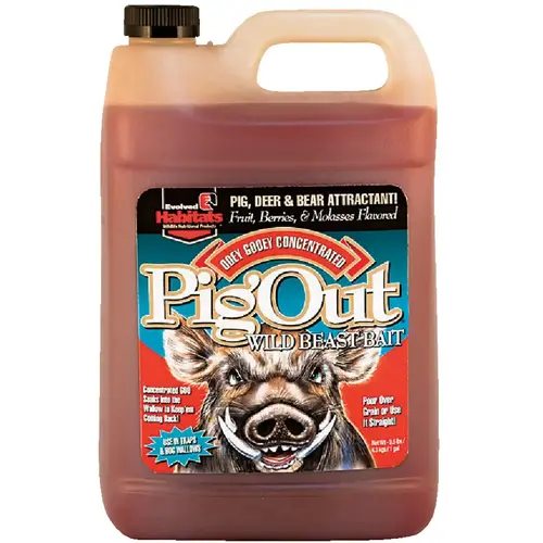 s Pig Out 1 Gal. Concentrated Liquid Hog Attractant s Pig Out 1 Gal. Concentrated Liquid Hog Attractant