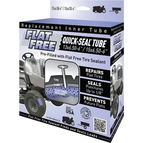 Sealant Filled 6 In. Lawn Mower Tire Inner Tube Sealant Filled 6 In. Lawn Mower Tire Inner Tube