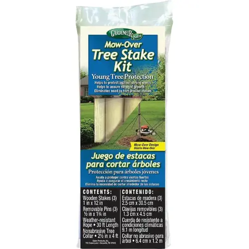Wood Young Tree Tree Stake Kit Wood Young Tree Tree Stake Kit