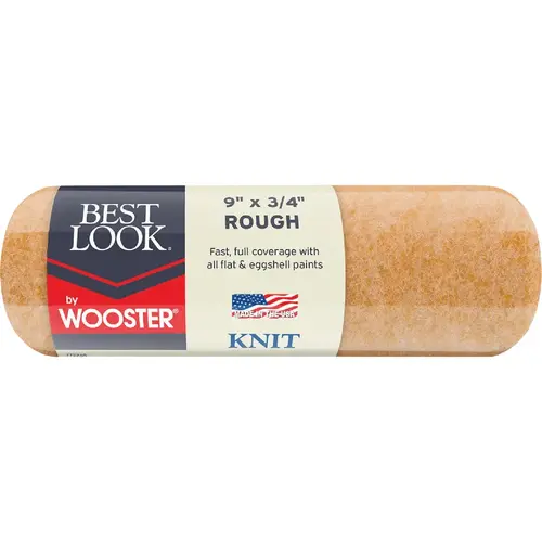 By Wooster 9 In. x 3/4 In. Knit Fabric Roller Cover By Wooster 9 In. x 3/4 In. Knit Fabric Roller Cover