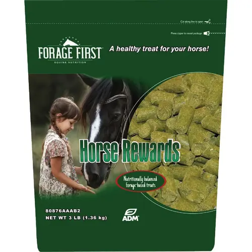 Forage First Horse Rewards 3 Lb. Apple Horse Treat Forage First Horse Rewards 3 Lb. Apple Horse Treat