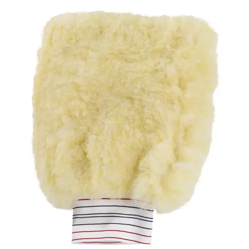 Synthetic Fiber Wash Mitt Yellow Synthetic Fiber Wash Mitt Yellow