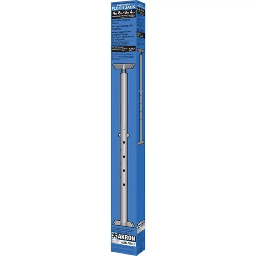 Floor Jack 4 Ft. 8 In. to 8 Ft. 4 In. 38,000 Lb. Capacity Steel Floor Jack Floor Jack 4 Ft. 8 In. to 8 Ft. 4 In. 38,000 Lb. Capacity Steel Floor Jack