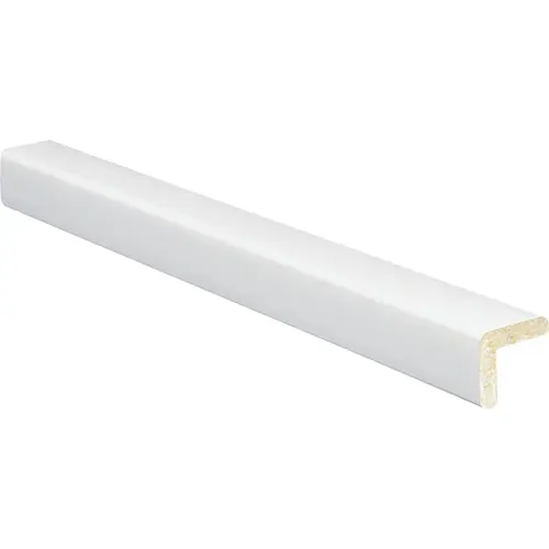 15/16 In. W. x 15/16 In. H. x 8 Ft. L. Crystal White Polystyrene Large Outside Corner Molding 15/16 In. W. x 15/16 In. H. x 8 Ft. L. Crystal White Polystyrene Large Outside Corner Molding
