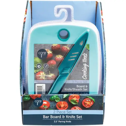 Poly Bar Cutting Board and Knife Set Poly Bar Cutting Board and Knife Set