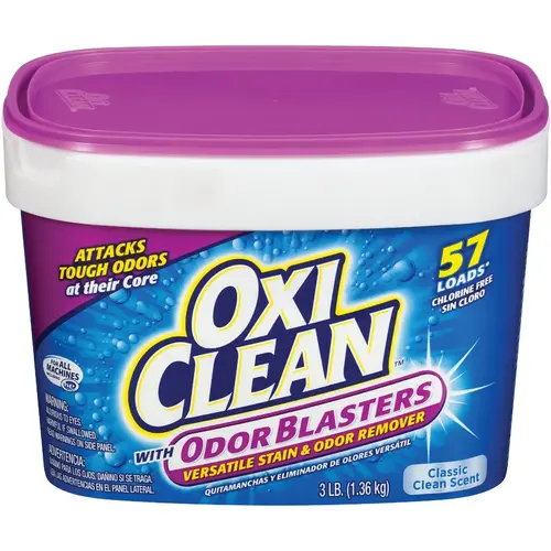 3 Lb. Odor Blasters Versatile Laundry Stain & Odor Remover 3 Lb. Odor Blasters Versatile Laundry Stain & Odor Remover