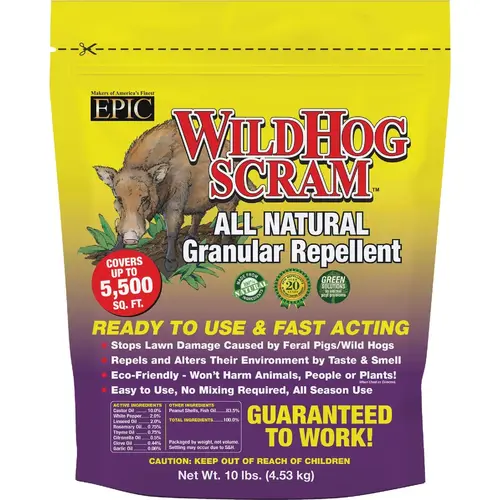 10 Lb. Granular Wild Hog Repellent 10 Lb. Granular Wild Hog Repellent