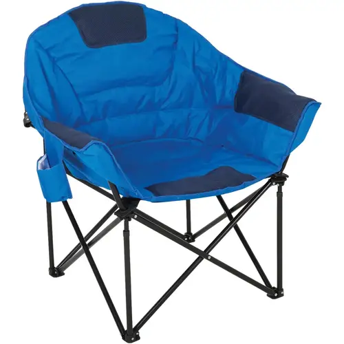 Blue Polyester XL Club Chair Blue Polyester XL Club Chair