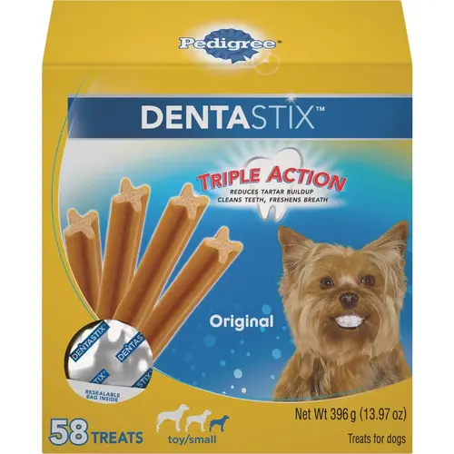 Dentastix Toy Dog Original Flavor Dental Dog Treat - pack of 58 Dentastix Toy Dog Original Flavor Dental Dog Treat - pack of 58