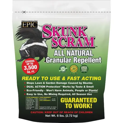 6 Lb. Granular Skunk Repellent 6 Lb. Granular Skunk Repellent