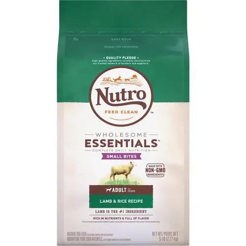 Wholesome Essentials Small Bite 5 Lb. Lamb & Rice Adult Dry Dog Food Wholesome Essentials Small Bite 5 Lb. Lamb & Rice Adult Dry Dog Food