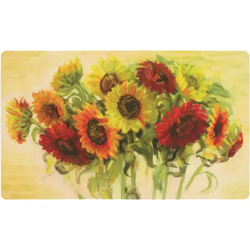 Mohawk 18 In. x 30 In. Sunflower Kitchen Anti-Fatigue Mat Mohawk 18 In. x 30 In. Sunflower Kitchen Anti-Fatigue Mat