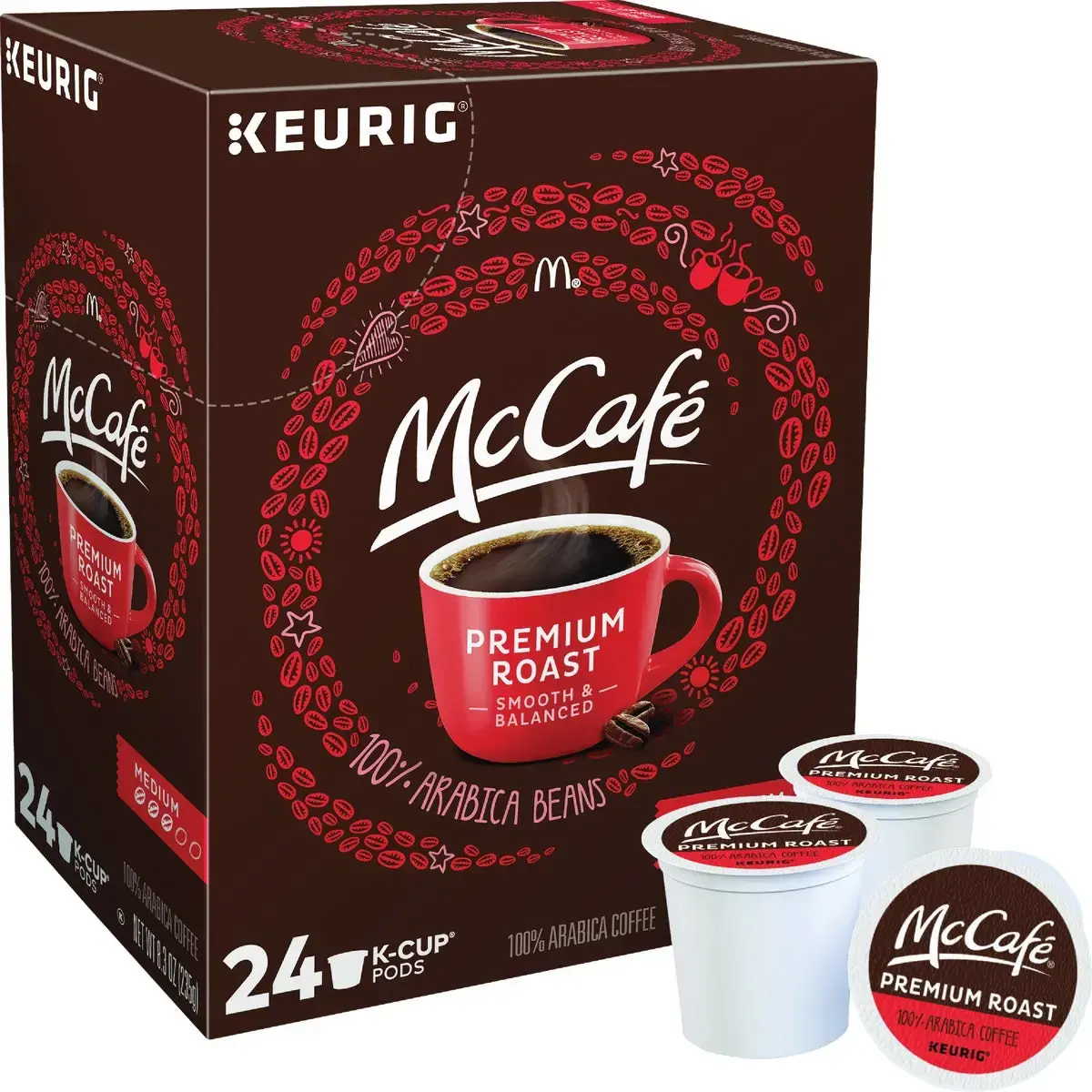 Keurig McCafe Premium Roast K-Cup - pack of 24 5000358124