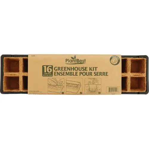 16-Cell Coir Seed Starter Kit 16-Cell Coir Seed Starter Kit