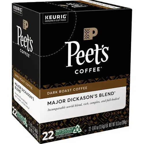 Peet's Coffee Major Dickason's Blend K-Cup - pack of 22 Peet's Coffee Major Dickason's Blend K-Cup - pack of 22