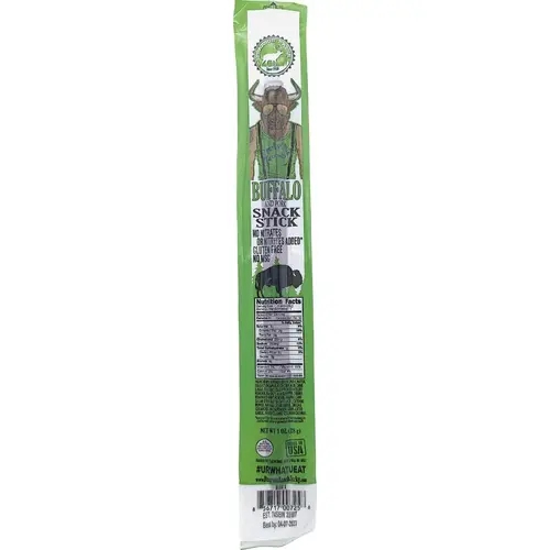 1 Oz. Buffalo Snack Sticks Jerky Display (24 Sticks) - pack of 24 1 Oz. Buffalo Snack Sticks Jerky Display (24 Sticks) - pack of 24