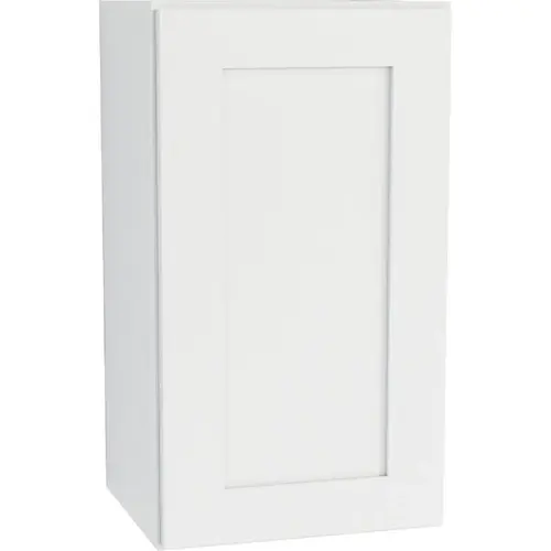 Plymouth Shaker 18 In. W x 12 In. D x 30 In. H Ready To Assemble White Wall Kitchen Cabinet Plymouth Shaker 18 In. W x 12 In. D x 30 In. H Ready To Assemble White Wall Kitchen Cabinet