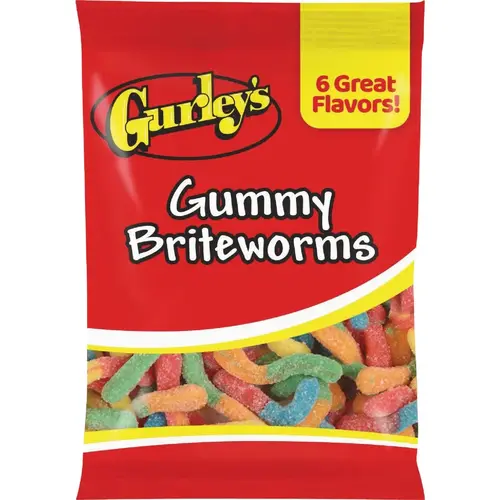 4.5 Oz. Gummy Brite Worms 4.5 Oz. Gummy Brite Worms