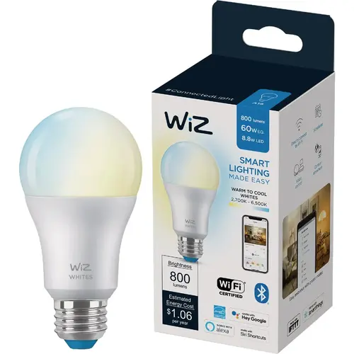 60W Equivalent Smart A19 LED Light Bulb 60W Equivalent Smart A19 LED Light Bulb