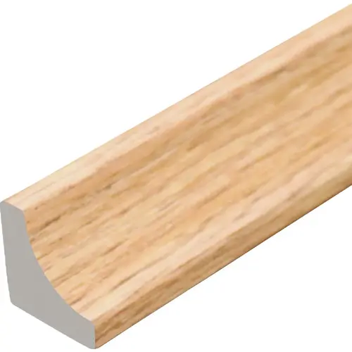 3/4 In. W. x 3/4 In. H. x 8 Ft. L. Acadia Oak PVC Scotia Cove Molding 3/4 In. W. x 3/4 In. H. x 8 Ft. L. Acadia Oak PVC Scotia Cove Molding