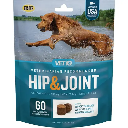 7.4 Oz. Chicken Flavored Hip & Joint Dog Chew - pack of 60 7.4 Oz. Chicken Flavored Hip & Joint Dog Chew - pack of 60