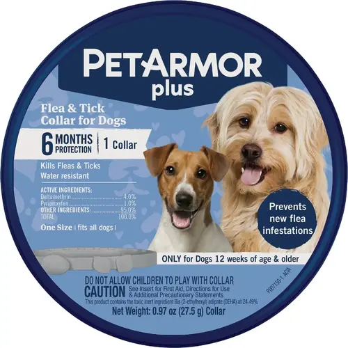 Plus Dog Flea & Tick Collar Plus Dog Flea & Tick Collar