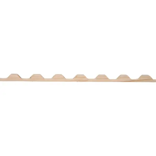 6 Ft. Wood Square Closure Strip 6 Ft. Wood Square Closure Strip