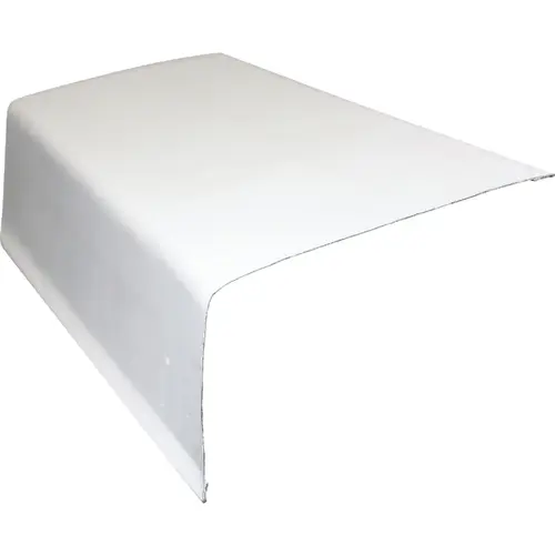 2 In. X 3 In. Galvanized Steel Gutter Apron Flashing with Hems, Teritone 2 In. X 3 In. Galvanized Steel Gutter Apron Flashing with Hems, Teritone
