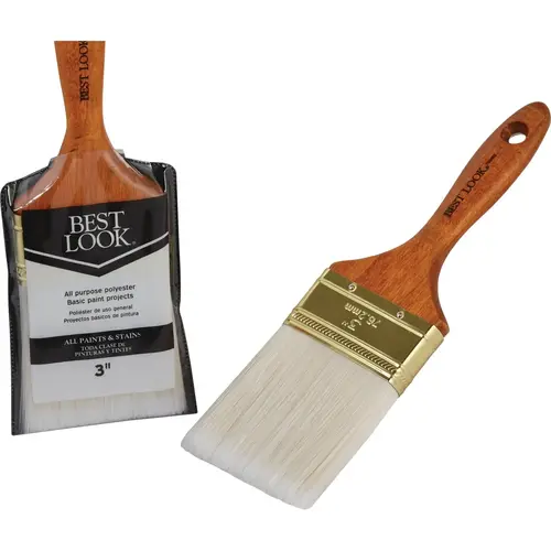 General Purpose 3 In. Flat Polyester Paint Brush General Purpose 3 In. Flat Polyester Paint Brush