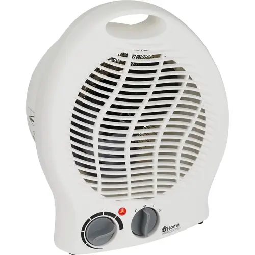 1500W 120V Electric Space Heater, White 1500W 120V Electric Space Heater, White