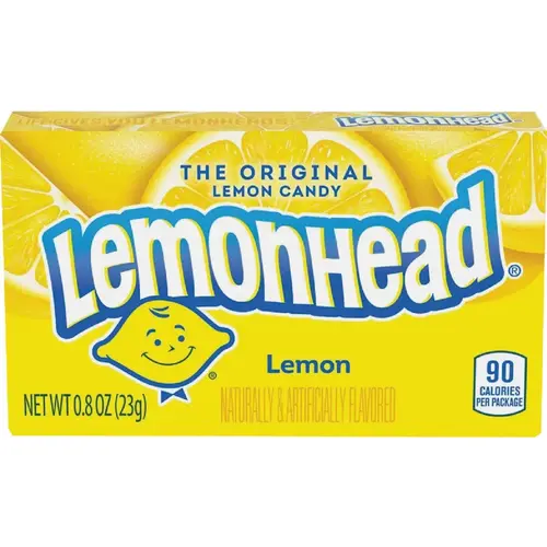 Ferrara Pan Lemonhead 0.8 Oz. Lemon Candy Ferrara Pan Lemonhead 0.8 Oz. Lemon Candy