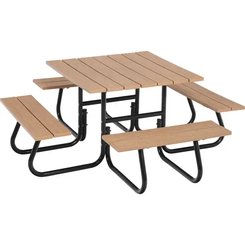 4-Sided Picnic Table Kit - Frame Only 4-Sided Picnic Table Kit - Frame Only