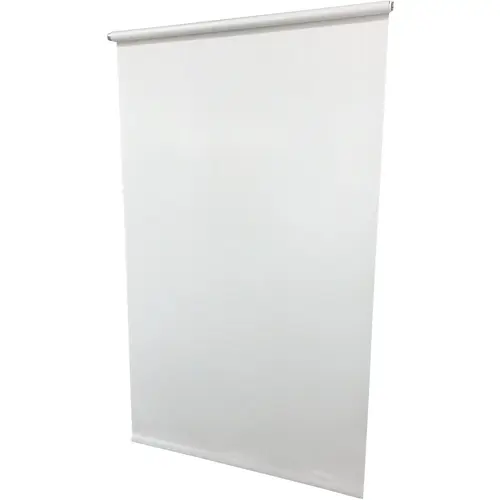 Galaxy 73-1/4 In. x 78 In. White Medium Room Darkening Vinyl Roller Shade Galaxy 73-1/4 In. x 78 In. White Medium Room Darkening Vinyl Roller Shade