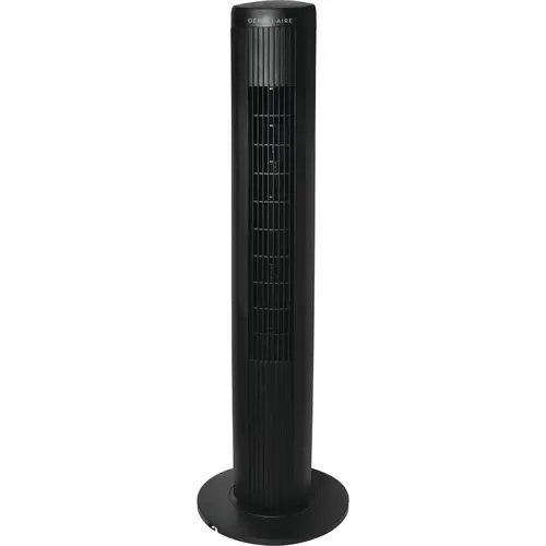40 In. 3-Speed Oscillating Digital Tower Fan with Remote Black 40 In. 3-Speed Oscillating Digital Tower Fan with Remote Black