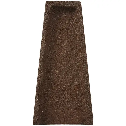 Brown Rubber Splash Block Brown Rubber Splash Block