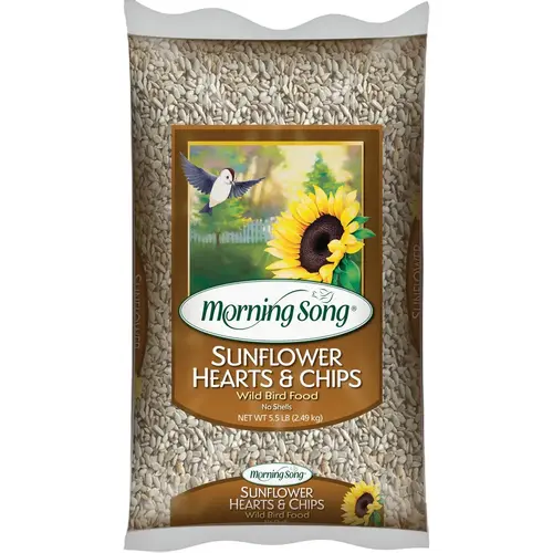 5.5 Lb. Sunflower Hearts & Chips Wild Bird Seed 5.5 Lb. Sunflower Hearts & Chips Wild Bird Seed
