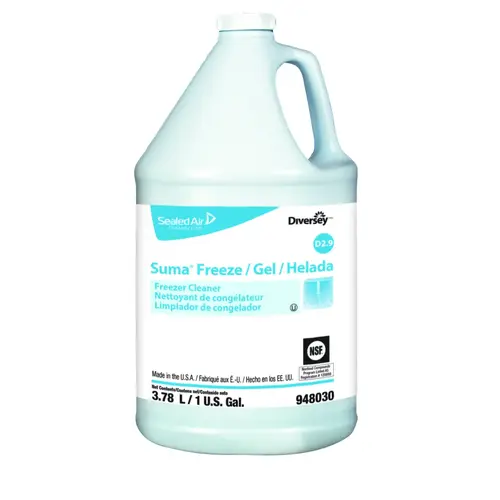 Suma Fridge & Freezer Cleaner 1 GAL Liquid RTU Kosher Blue - pack of 4 Suma Fridge & Freezer Cleaner 1 GAL Liquid RTU Kosher Blue - pack of 4