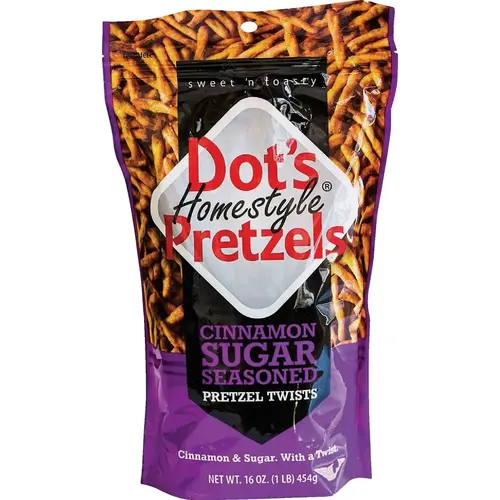 16 Oz. Cinnamon Sugar Pretzels 16 Oz. Cinnamon Sugar Pretzels