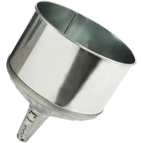 8 Qt. Galvanized Steel Lock-On Funnel Metal 8 Qt. Galvanized Steel Lock-On Funnel Metal
