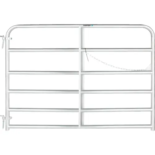 50 In. H. x 6 Ft. L. x 1-3/4 In. Tube Diameter Galvanized Tube Gate 50 In. H. x 6 Ft. L. x 1-3/4 In. Tube Diameter Galvanized Tube Gate