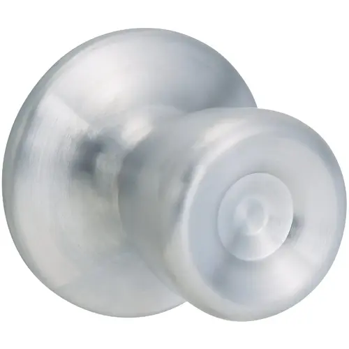 Satin Chrome Hall & Closet Door Knob Satin Chrome Hall & Closet Door Knob