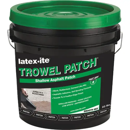 Trowel Patch 2 Gal. Trowel Asphalt Patch Black Trowel Patch 2 Gal. Trowel Asphalt Patch Black