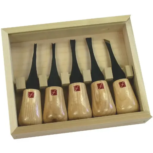5-Piece Beginners Palm Carving Tool Set 5-Piece Beginners Palm Carving Tool Set