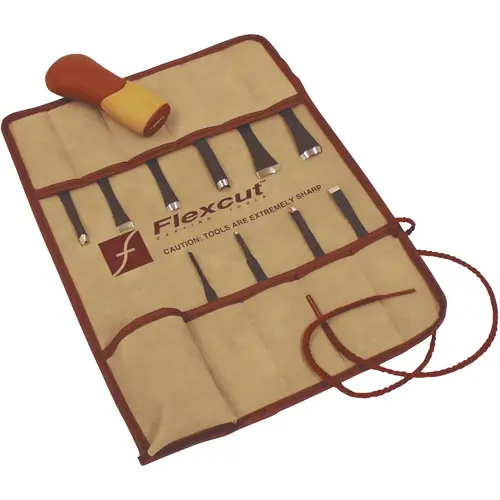 Flexcut 11-Piece Craft Carving Tool Set Flexcut 11-Piece Craft Carving Tool Set