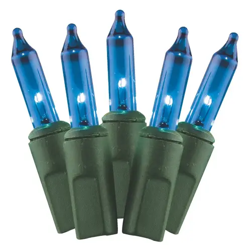 Blue 150-Bulb Heavy-Duty Mini Incandescent Light Set Blue 150-Bulb Heavy-Duty Mini Incandescent Light Set